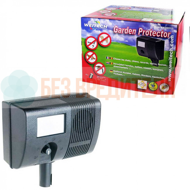Ультразвуковой отпугиватель собак Weitech WK0051