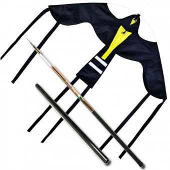 Динамический отпугиватель птиц Крук с флагштоком 6 м Динамический отпугиватель птиц Крук с флагштоком 6 м